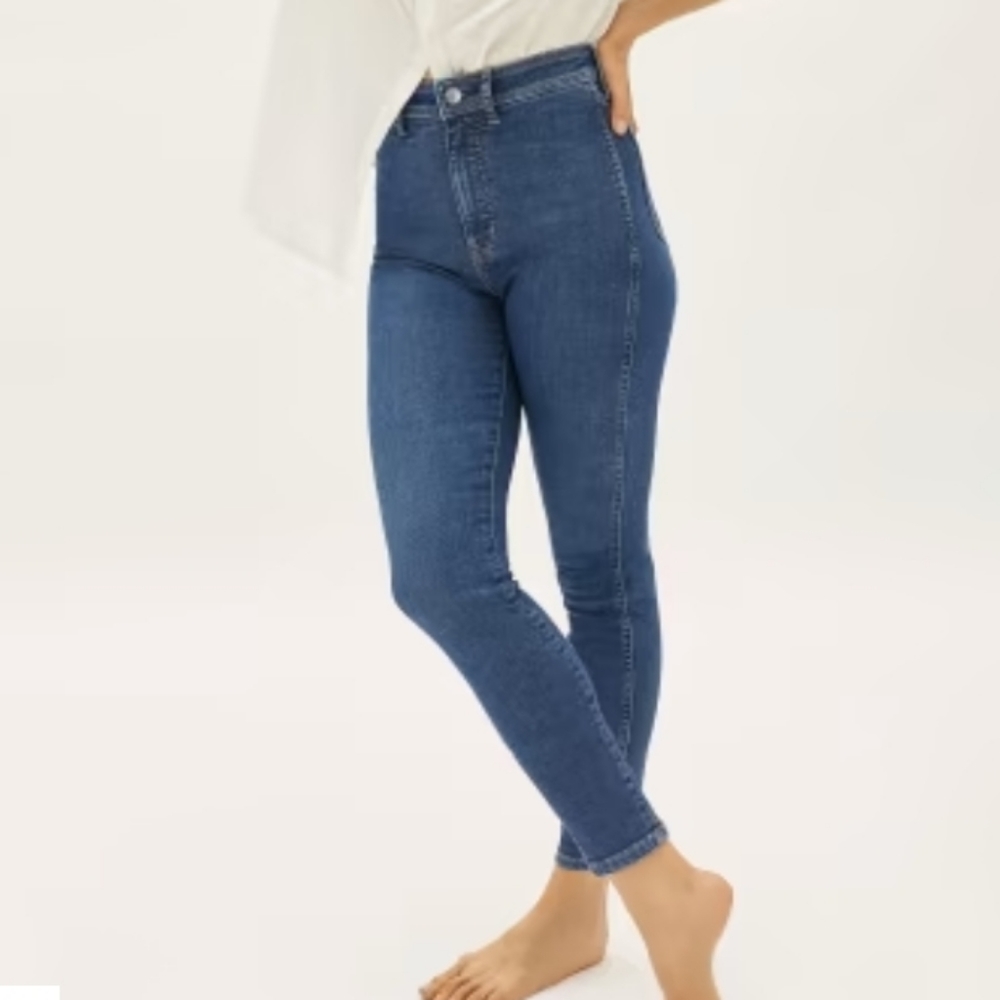 Everlane way high skinny jeans